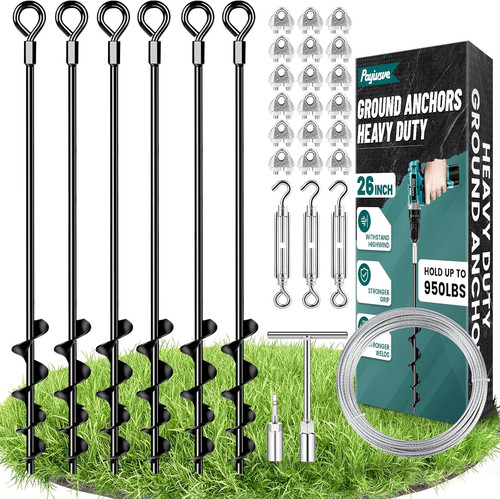 Ground anchors heavy duty - 26",