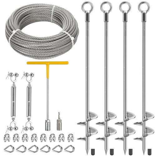 Heavy duty ground anchors - duty, 30"