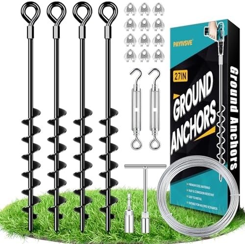 Ground anchors heavy - 27",