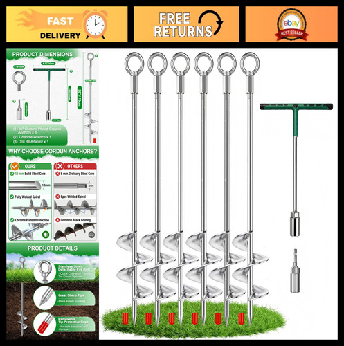 Heavy duty ground anchors - heavy,