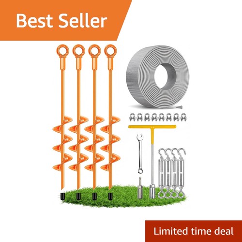 Cordun shed anchor kit orange - cordun,
