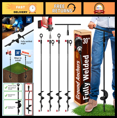 Heavy duty ground - duty, anchors