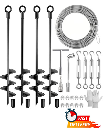 Pack ground anchors - 4,