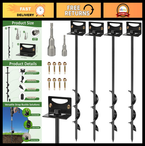 Heavy duty ground anchors - duty,
