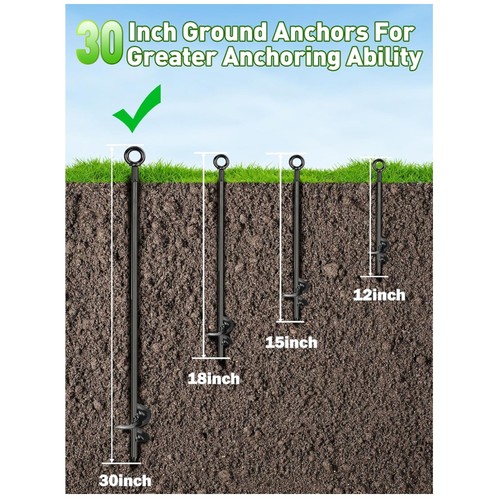Sturdy ground anchors for - sturdy,