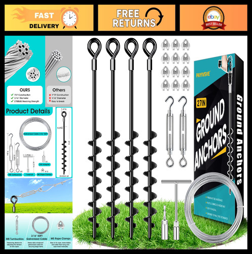 Heavy duty ground - duty, 27"